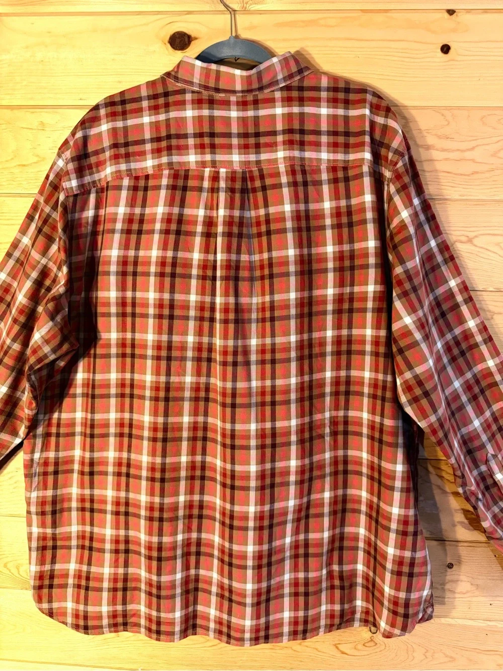 The North Face Men’s Plaid Long Sleeve Button-Up Shirt Top Size XXL